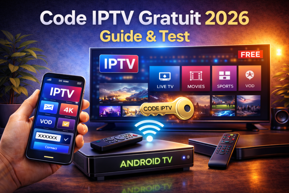 Code IPTV Gratuit 2026