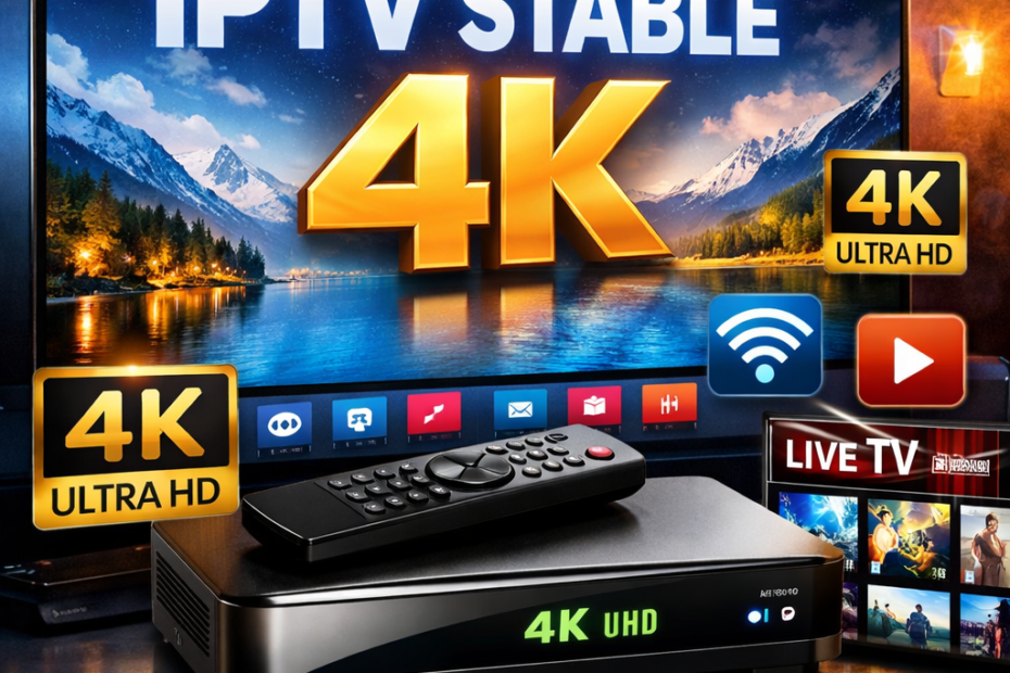 Guide pour choisir un IPTV stable 4K en 2026 : conseils pratiques 5 iptv stable 4k