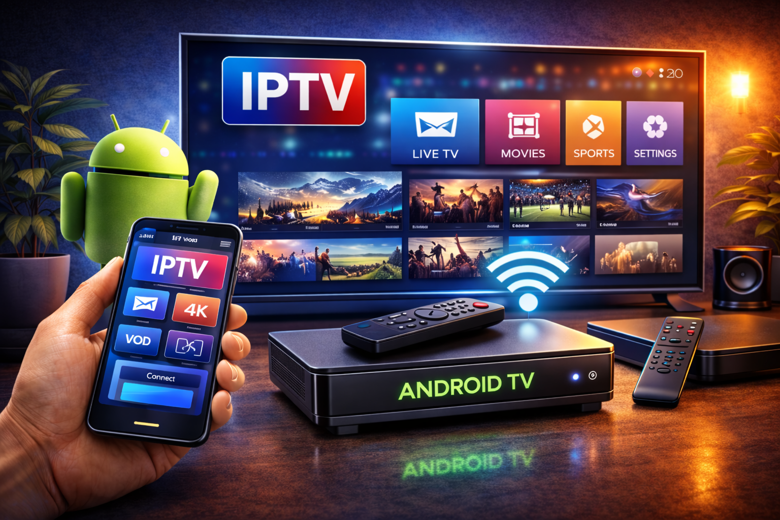 Installer IPTV sur Android TV 2026 — Guide Complet avec Smarters et TiviMate 1 installer iptv sur android tv